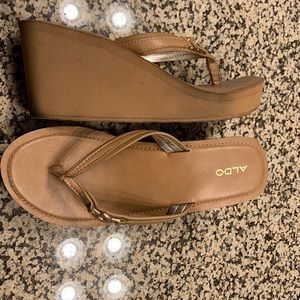 Slightly used Aldo sandals.